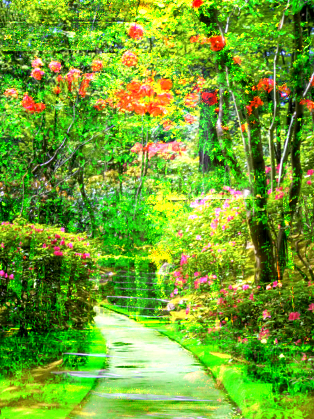 Impressionism Wild Flowers