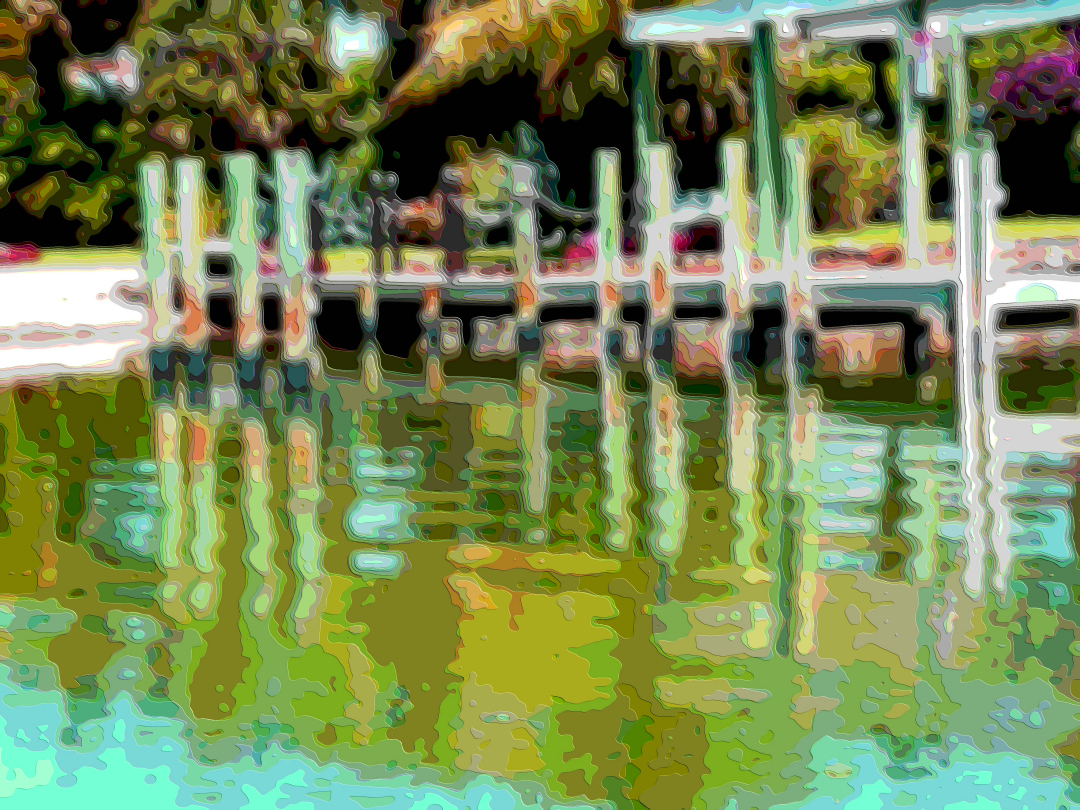 Art Print Water and Dock