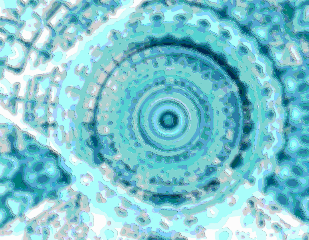 Abstract Art Structure Echo