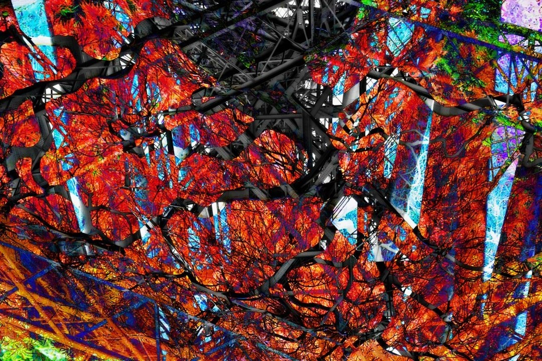 Digital Artwork Girder Treed