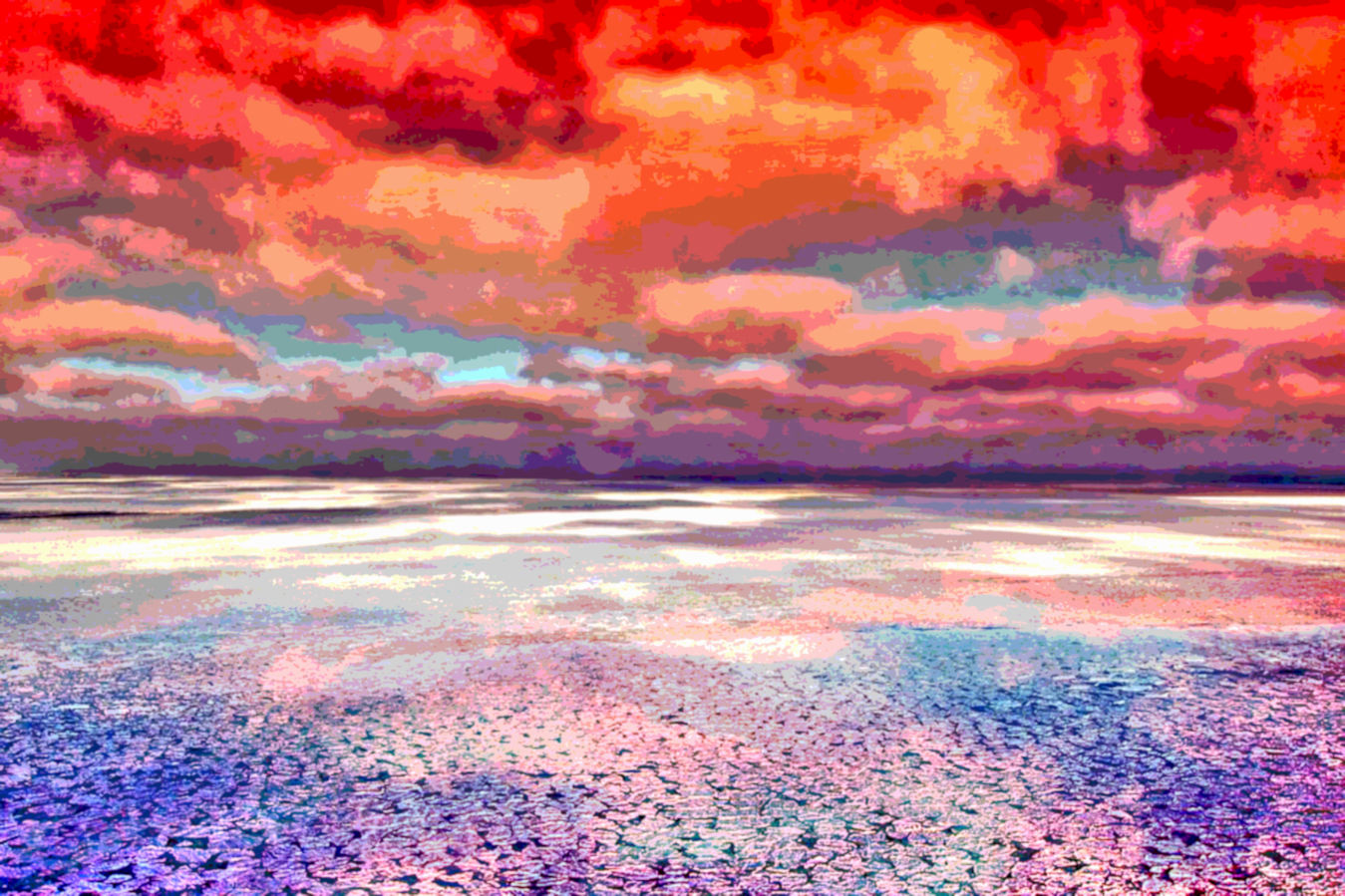 Horizon Beach Ocean Landscape
